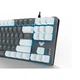 Клавіатура Aula F3287 Keycap KRGD Blue USB UA White/Grey (6948391240688) - изображение 3