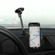 Автодержатель для телефона Borofone BH54 One Button Racer Windshield, держатель на лобовое стекло с присоской, гибкая ножка для удобной фиксации устройства, черный - изображение 5
