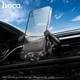 Автодержатель для телефона Hoco H66, в дефлектор, гравитационный, поворот 360°, универсальный, черный - изображение 6