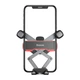 Автодержатель для телефона Baseus Lateral Gravity Car Mount Holder SUYL-HU01, гравитационный держатель в дефлектор авто, черный с красным - изображение 5