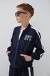 Бомбер с принтом для мальчика LAWA P-BB02313 122 см Темно-синий shop (2000999153525) - изображение 1