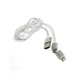 Дата кабель USB 2.0 AM to Lightning + Micro 5P 1.0m cotton PowerPlant (KD00AS1290) - изображение 1