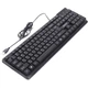 Клавіатура Maxxter KBM-U01-UA USB Black (KBM-U01-UA) - изображение 2