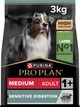 Сухой корм Purina PRO PLAN Medium Adult 1+ Sensitive Digestion для взрослых собак средних пород с чувствительным пищеварением, с ягненком 3 кг (7613035214798) - изображение 1