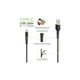 Дата кабель USB 2.0 AM to Type-C 2.0m CBFLEXT2 Black Intaleo (1283126521423) - изображение 4