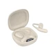 Навушники Choetech Open-ear з LED дисплеєм Beige (BH-T25-SK) - зображення 1