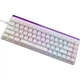 Клавіатура Ajazz NK68 Red Switch USB UA White (NK68-R-W) - изображение 4