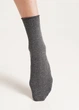 Женские хлопковые носки Giulia WS3 FASHION 060 36/40 серые Grey dark melange рельефные классические удобные - изображение 5