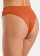 Труси бразиліана жіночі безшовні в рубчик Giulia BRASILIAN BRIEFS RIB L/XL Orange-burnt sienna - изображение 3