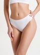 Труси бразиліана жіночі безшовні в рубчик Giulia BRASILIAN BRIEFS RIB S/M White-white - изображение 1