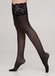 Панчохи на силіконовій резинці Giulia PASSION HOLD-UPS 20 3/4 Black-nero - зображення 2