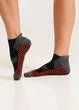 Шкарпетки короткі унісекс з бавовни Giulia US1 SPORT TREKKING 36/39 Black-black - зображення 5