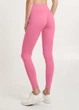 Женские спортивные леггинсы Giulia LEGGINGS SHAPE S/M с моделирующим швом, тренировки, активность, эластичные, розовые Pink-bubblegum - изображение 7