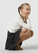 Класичні дитячі колготки з мікрофібри Giulia BETTY 80 116/122 Beige-daino - изображение 2