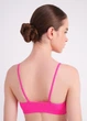 Безшовний топ в рубчик на тонких бретелях Giulia CAMI TOP RIB S/M Pink-bright pink - изображение 2
