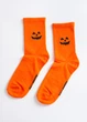 Чоловічі бавовняні шкарпетки з тематичним принтом Halloween Giulia MS3 HALLOWEEN STRONG 2501 43/46 Orange-orange - зображення 3