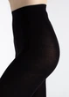 Женские теплые колготки с высоким содержанием хлопка Giulia ELITE COTTON 350 2 Black-nero, плотные зимние колготки - изображение 10