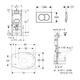 Монтажный комплект Geberit Duofix Pro20 Idol 118.315.11.1 с клавишей Delta 01 - изображение 5