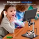 94 Цифровой HDMI-микроскоп RIEVBCAU с 10.1-дюймовым IPS-экраном 1500x увеличение с LED подсветкой - изображение 3