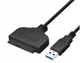 Адаптер USB 3.0 на SATA 2.5" (7+15 Pin) для HDD и SSD дисков. Кабель-переходник для подключения накопителей - изображение 3