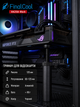 Тримач для відеокарти FinalCool XKZ58 Black (регульований тримач GPU, до 125 мм) - зображення 1