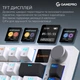 Клавіатура GamePro Asgard Valhalla Pro QLAB Sakura Switch RGB Bluetooth/Wireless/USB-C UA White (MK160-W-D-QS-PRO) - зображення 7