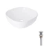 Комплект Qtap Kolibri 400×400 White: накладная раковина + смеситель Gemini Chrome + донный клапан PU02 + сифон - изображение 2