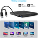 Внешний оптический привод CD/DVD ORIGBELIE USB 3.0 Type-C: CD-RW/DVD-ROM, Hub 8-в-1 (4xUSB, SD/TF), для Mac/Windows/Linux - изображение 6