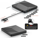Внешний оптический привод CD/DVD ORIGBELIE USB 3.0 Type-C: CD-RW/DVD-ROM, Hub 8-в-1 (4xUSB, SD/TF), для Mac/Windows/Linux - изображение 7