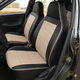 Авточехлы на Skoda Octavia Tour (UKR) Auto Style пилот кожзам черно бежевый - изображение 3