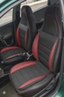 Авточохли на BMW E 39 Auto Style пілот СПОРТ+ кожзам + тканина чорно червоний - зображення 1