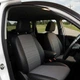 Авточохли на Mitsubishi Lancer 9 седан Auto Style екокожа Аригона чорно сірі - зображення 2