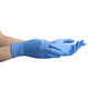Перчатки нитриловые текстурированные Hoffen Голубые M 100 шт - изображение 2