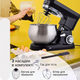 Кухонный комбайн Crownberg CB-3407 2600Вт, 5 л Планетарный тестомес, миксер кухонный - изображение 2