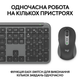 ІТ/наб LOGITECH MK950 Signature Slim Combo for Business - GRAPHITE - зображення 6