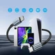 Дата кабель USB-C to USB-C 1.2m 60W braided black Choetech (XCC-1014) - изображение 3