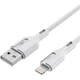 Дата кабель USB 2.0 AM to Lightning 1.0m 2.4A white Choetech (XAL-0003-WH-V2) - зображення 5