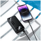 Повербанк Hoco J154A Victorious 20000 mAh 22.5 W PD20W 3 USB Type-C черный ABS пластик - изображение 7