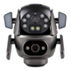 Смарт камера уличная 4MP 2 камеры 350° поворотная ночное видение черный XO CR04 Robot Dual - изображение 1