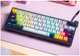 Ігрова клавіатура Fantech ATOM63 MK874V2 MIZU Red Switch USB RGB 63 кнопки ABS пластик SkyBlue - зображення 3
