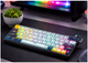 Ігрова клавіатура Fantech ATOM63 MK874V2 MIZU Red Switch USB RGB 63 кнопки ABS пластик SkyBlue - зображення 4