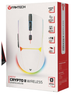 Игровая USB мышь Fantech VX7V2 Crypto II оптический сенсор 8000 DPI белый ABS пластик - зображення 5