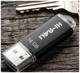 USB флешка 16 ГБ черный металл для хранения данных Hi-Rali Rocket - зображення 7