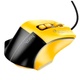 Игровая USB мышь Hoco GM31 Overlord 3600 DPI черный желтый оптический корпус ABS пластик - зображення 4
