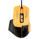 Игровая USB мышь Hoco GM31 Overlord 3600 DPI черный желтый оптический корпус ABS пластик - зображення 8