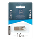 USB флешка 16 ГБ металл 117 USB 2.0 стальной для хранения данных - зображення 2
