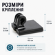 Крепление для камеры GoPro, чёрное, для тактических шлемов FAST/MICH - изображение 2