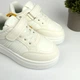 Белые кросовки для детей Clibee (LB1185-4 white) Размер 28, 17.3 см - изображение 7