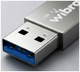 USB флеш-накопитель 64 Гб 3.2 металл серебро для хранения данных Wibrand Ant Gen1 - зображення 3