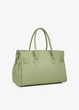 Сумка женская кожаная тоут большая Regina Notte Tote 4020 Светлый хаки kasta - изображение 3